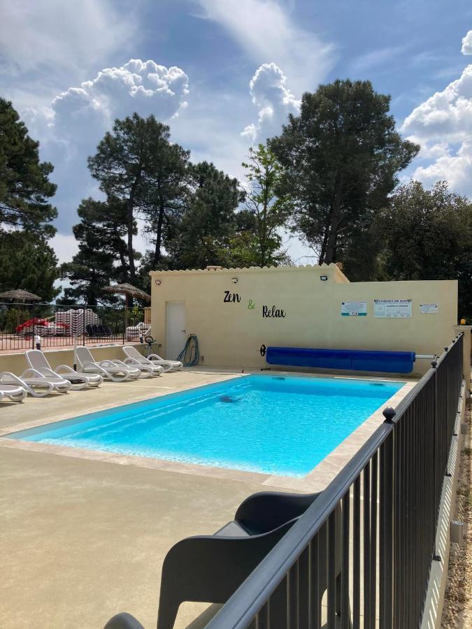 Camping La Simioune En Provence Bollene Bagian luar foto