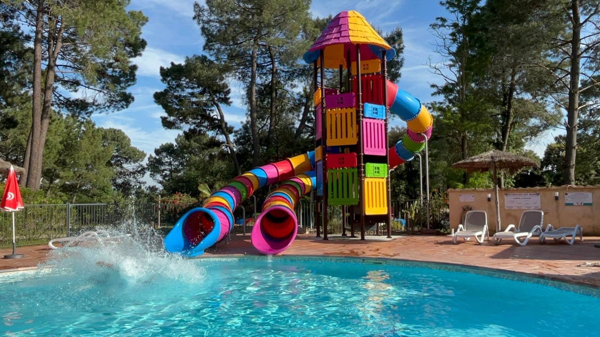Camping La Simioune En Provence Bollene Bagian luar foto